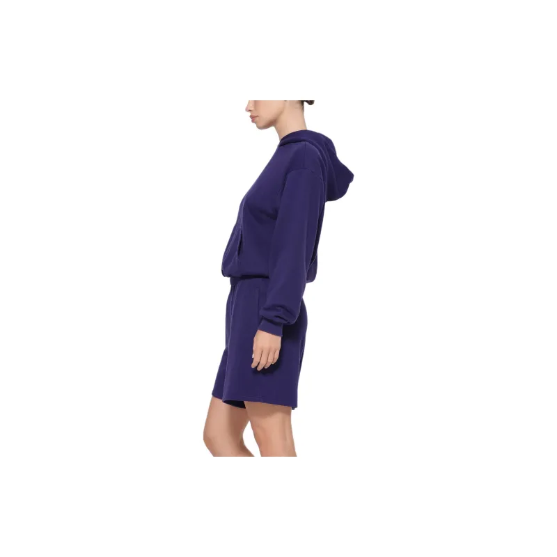 SKIMS OTTON FLEECE OVERSIZED SHORT Casual Shorts Women's Concord/Harmony Purple-3