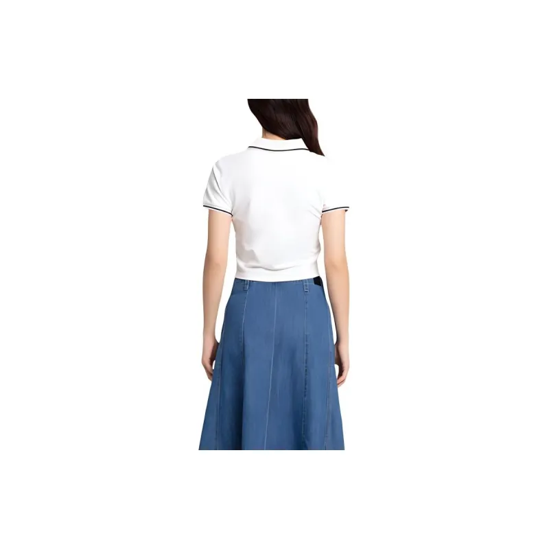GUESS Polo Shirts Women's White-3