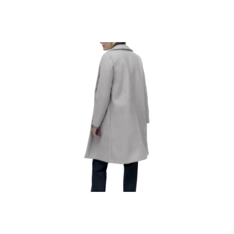 ZARA Trench Coats Women's Zebra Print Gray-2