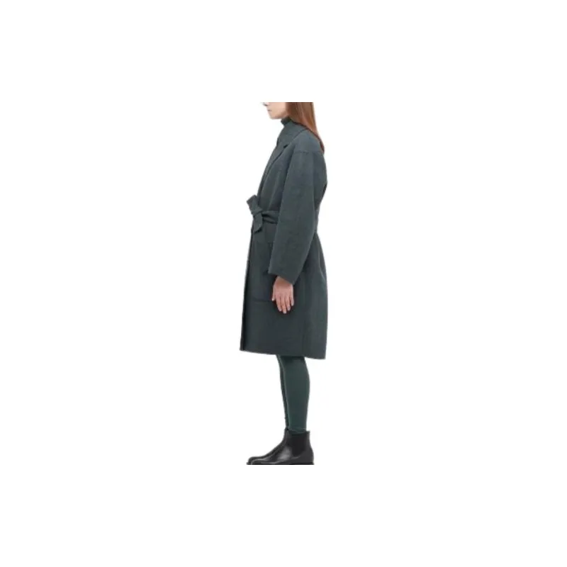 UNIQLO Coats Women's Dark Gray-3