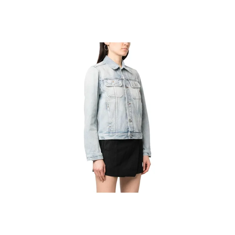 DIESEL Denim Jacket Women's Light Blue-3