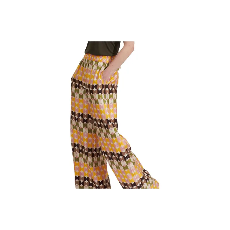 La DOUBLEJ. Geometric print Palazzo Trousers-3