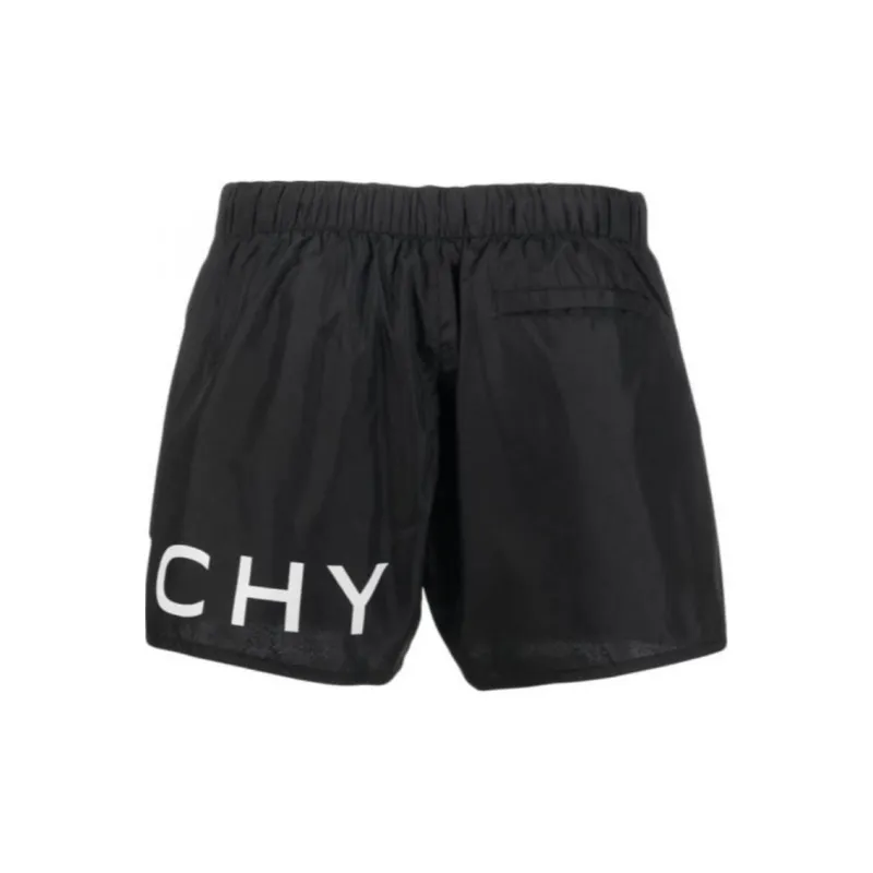 Givenchy Logo print Elasticated Swim Shorts-1
