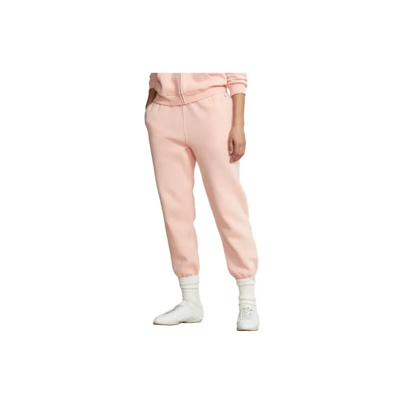 Polo Ralph Lauren Knitted Sweatpants Women's Pink-1