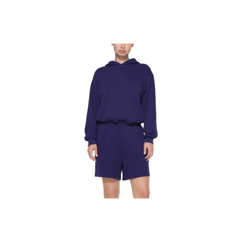 SKIMS OTTON FLEECE OVERSIZED SHORT Casual Shorts Women's Concord/Harmony Purple-1