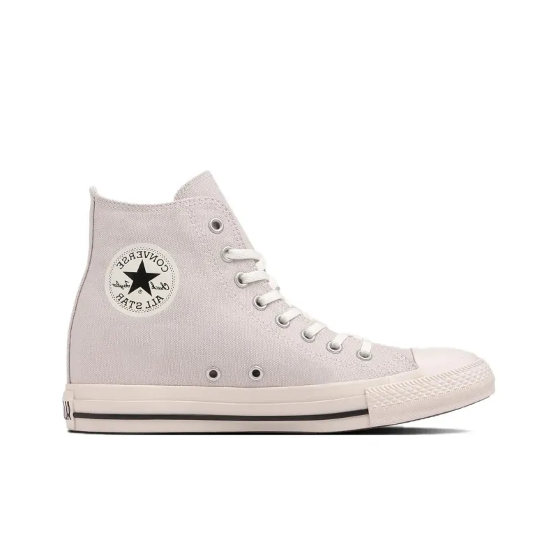 Converse All Star Anti Slip Wear Resistant High Top Canvas Shoes Women's Gray-1