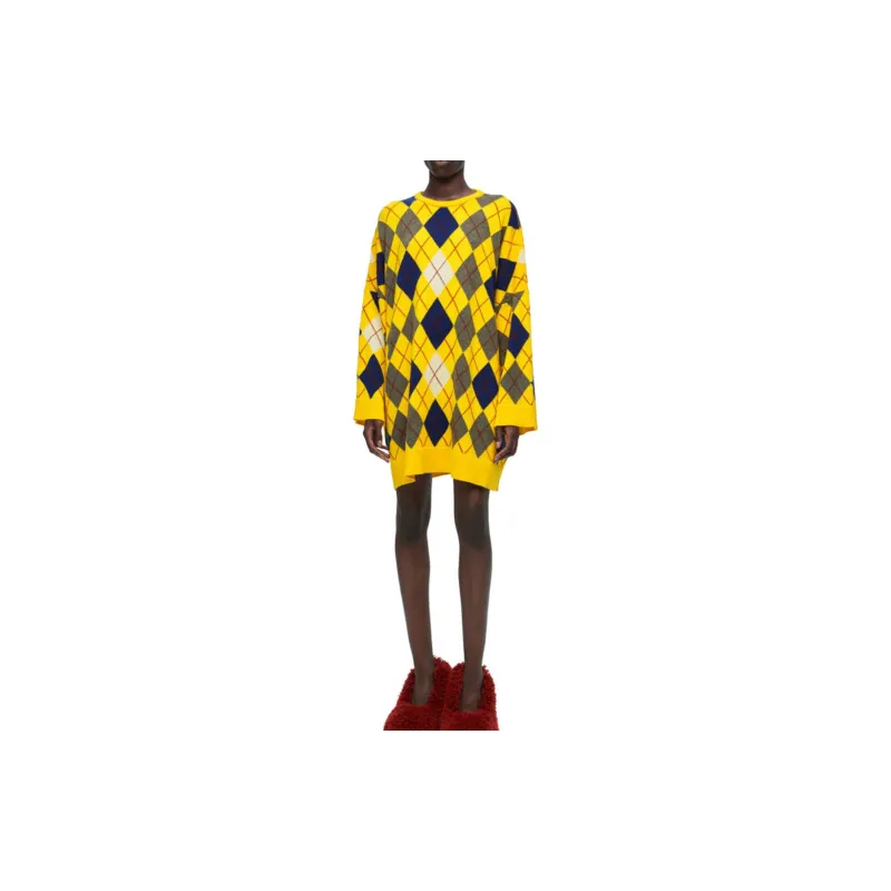 LOEWE SS24 Long-Sleeved Dresses Women's Multicolor-1