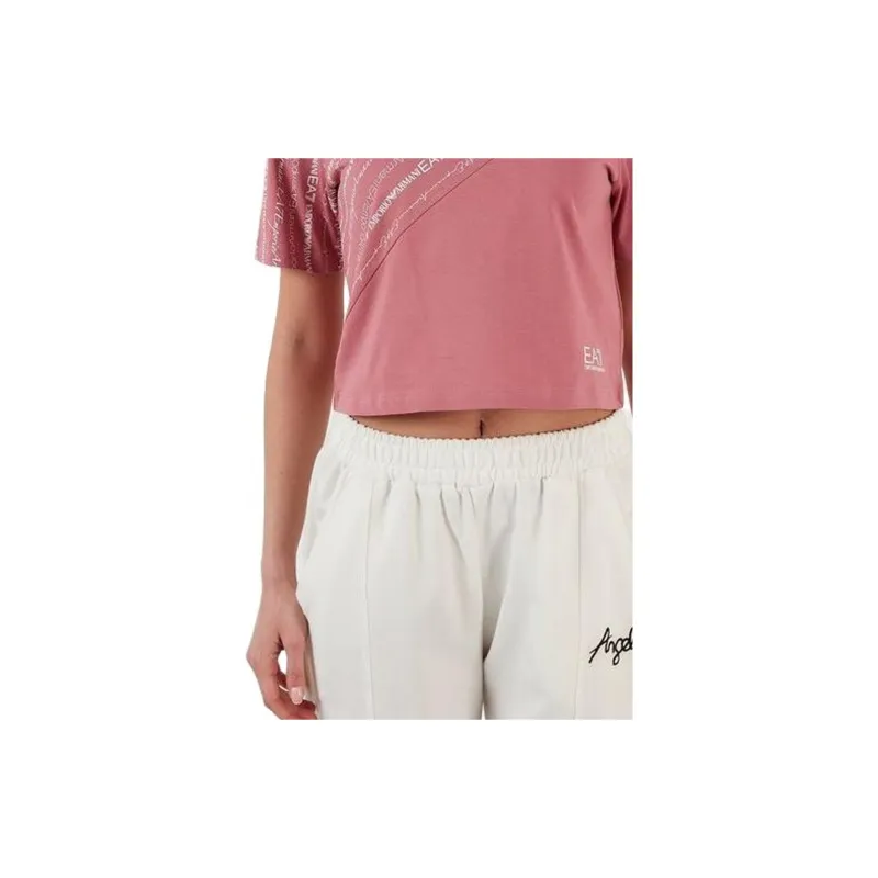EMPORIO ARMANI EA7 SS23 T Shirt Women's Pink-2