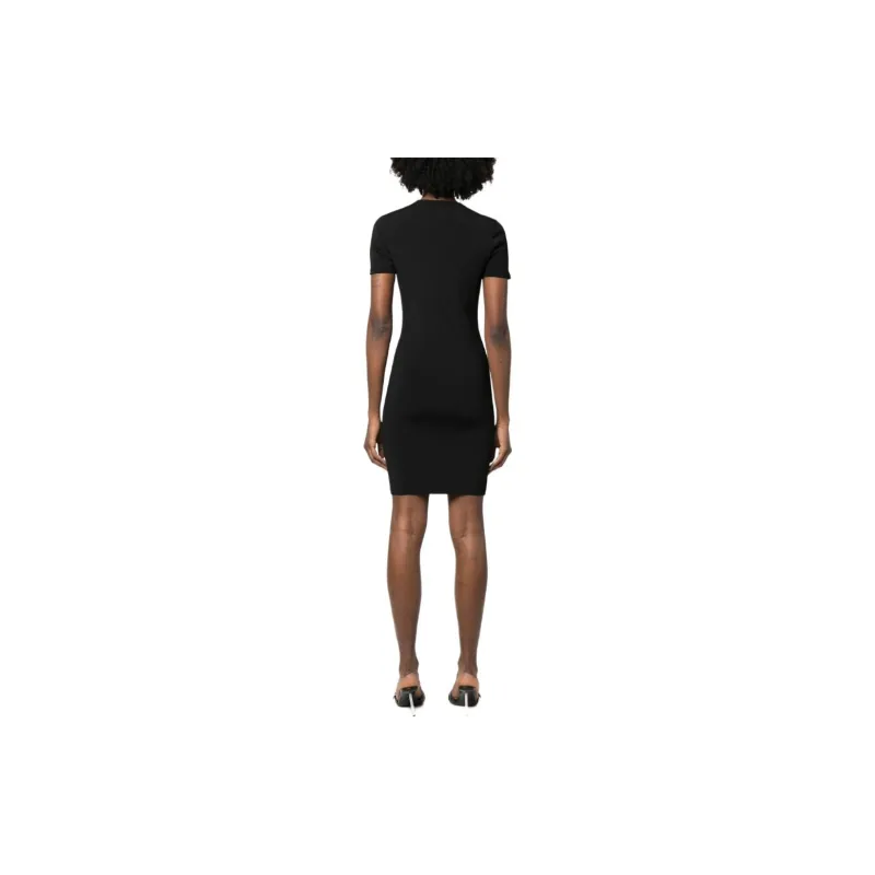 Givenchy 4G Plaque Knitted Dress-6