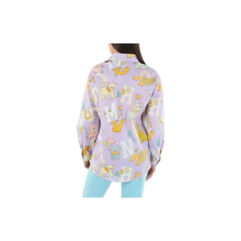 MOSCHINO Shirts Women's Purple-2