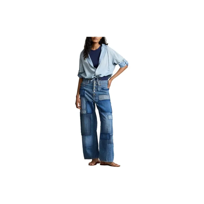 Polo Ralph Lauren SS24 Shirt Women's Light Blue-1