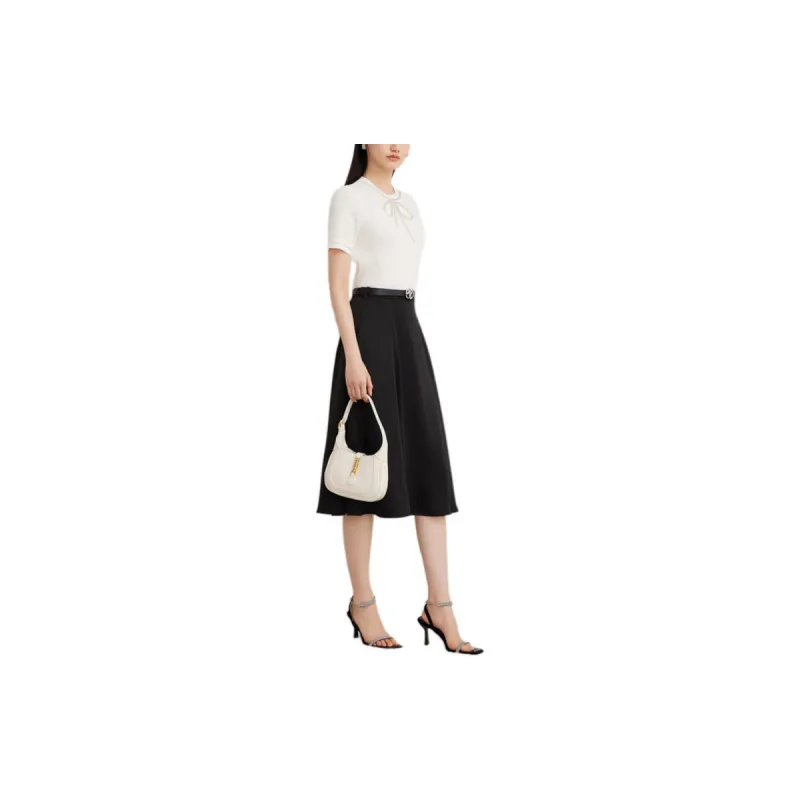 Goodland Casual Long Skirts Women's Black-3
