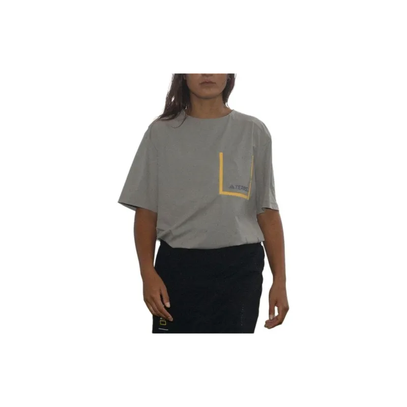 Adidas T Shirts Women's Gray-3