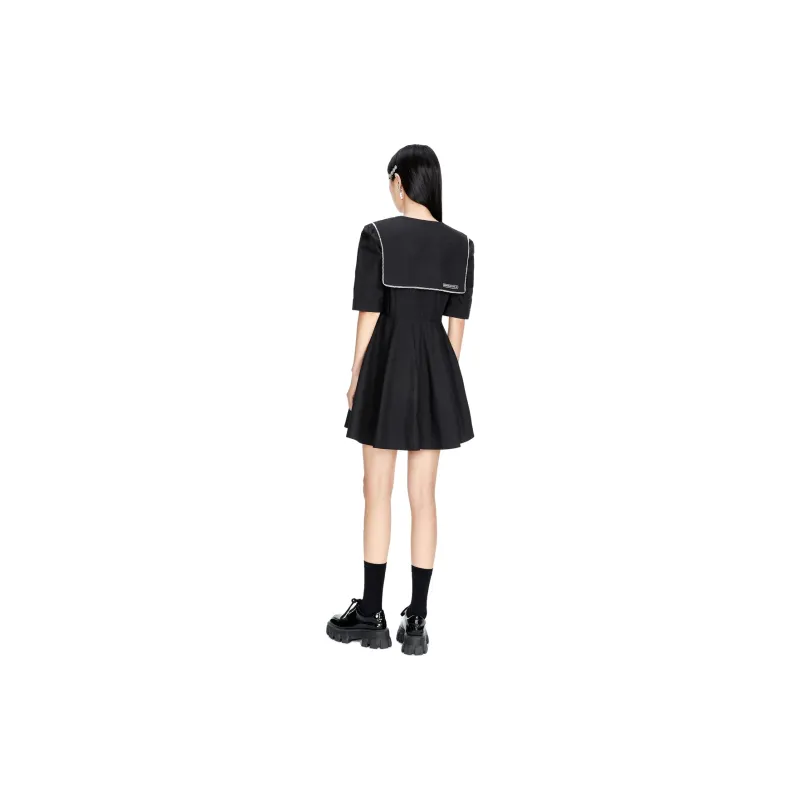 A21 Short Sleeved Dresses Women's-2