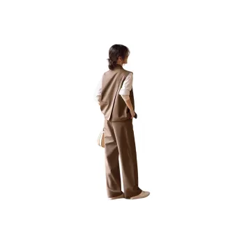 XWI Casual Suits Women's Coffee