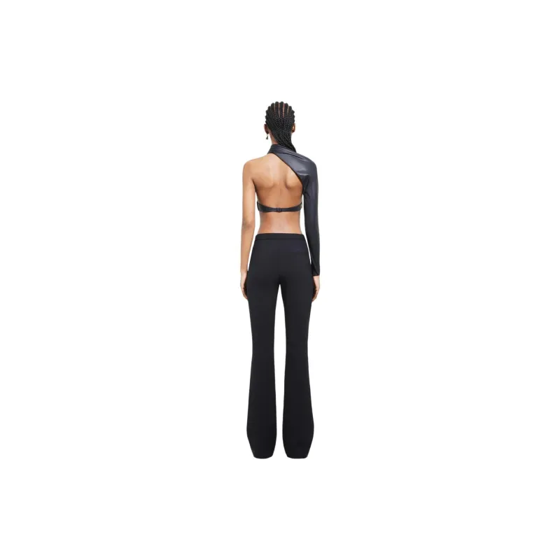 COURREGES Oblique Tailored Flared Pants-2