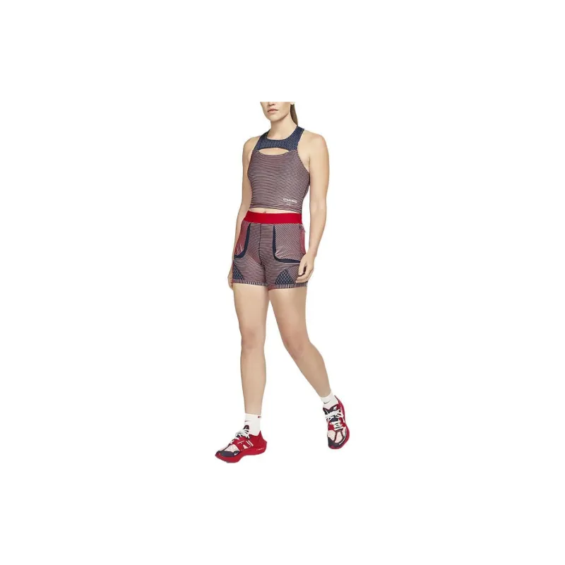 Nike Casual Shorts Women's Red Blue-1