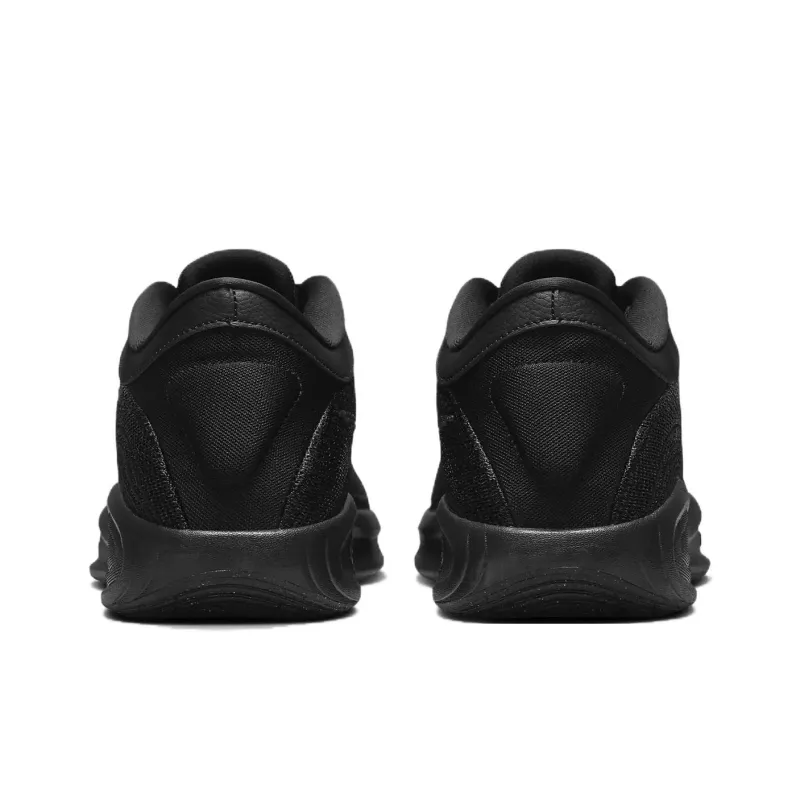 Nike G.T. Hustle Abrasion Resistant Breathable Low Top Basketball Shoes Men's Black-4