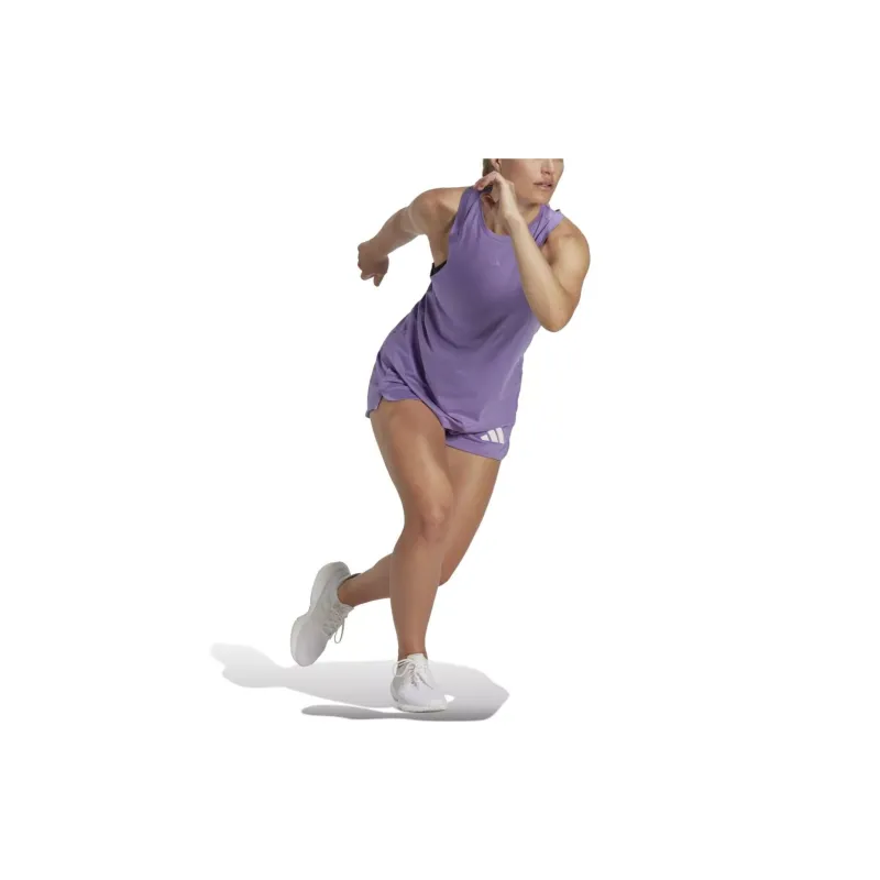 Adidas TR ES 3BAR TK Sport Vests Women's Purple-3