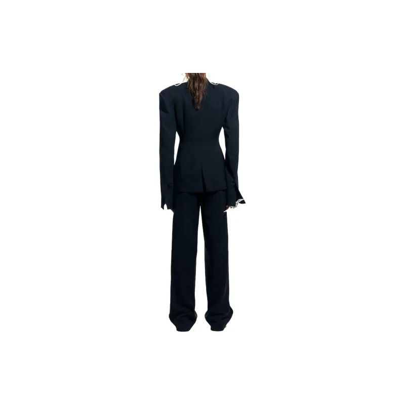 Bimba Y Lola X Palomo Maxi-pleat Trousers-2
