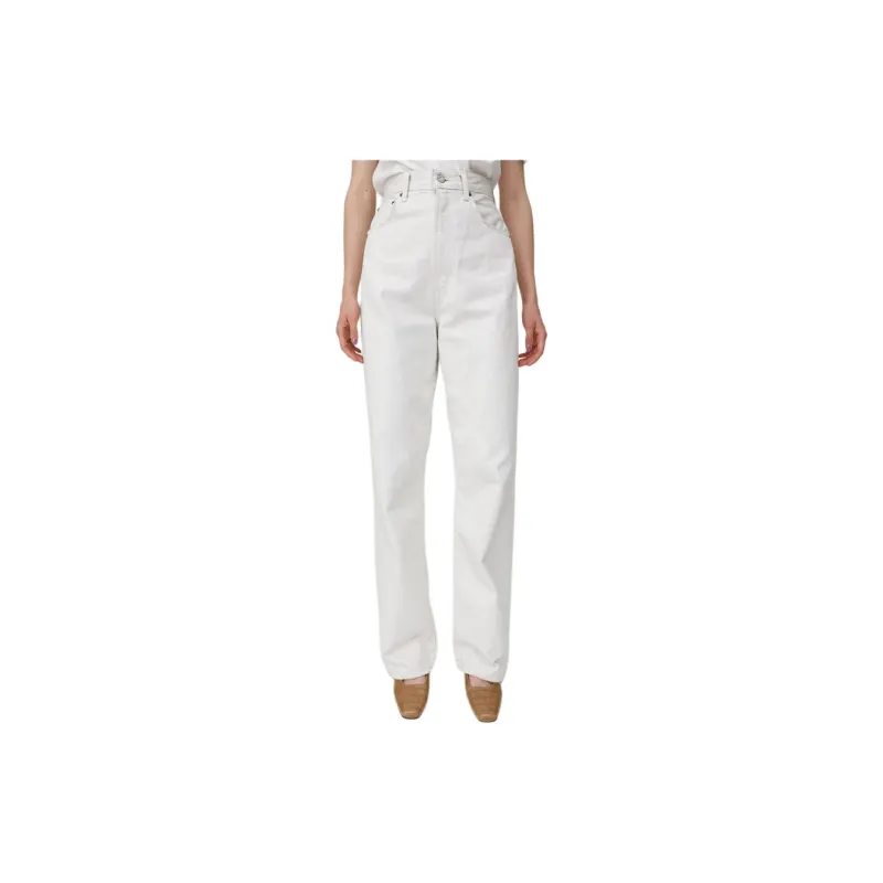 MOUSSY Jeans Women's 010 White-2