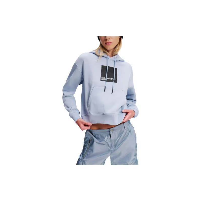 KARL LAGERFELD / Karl Lagerfeld Jeans Box logo Patch Hoodie-2