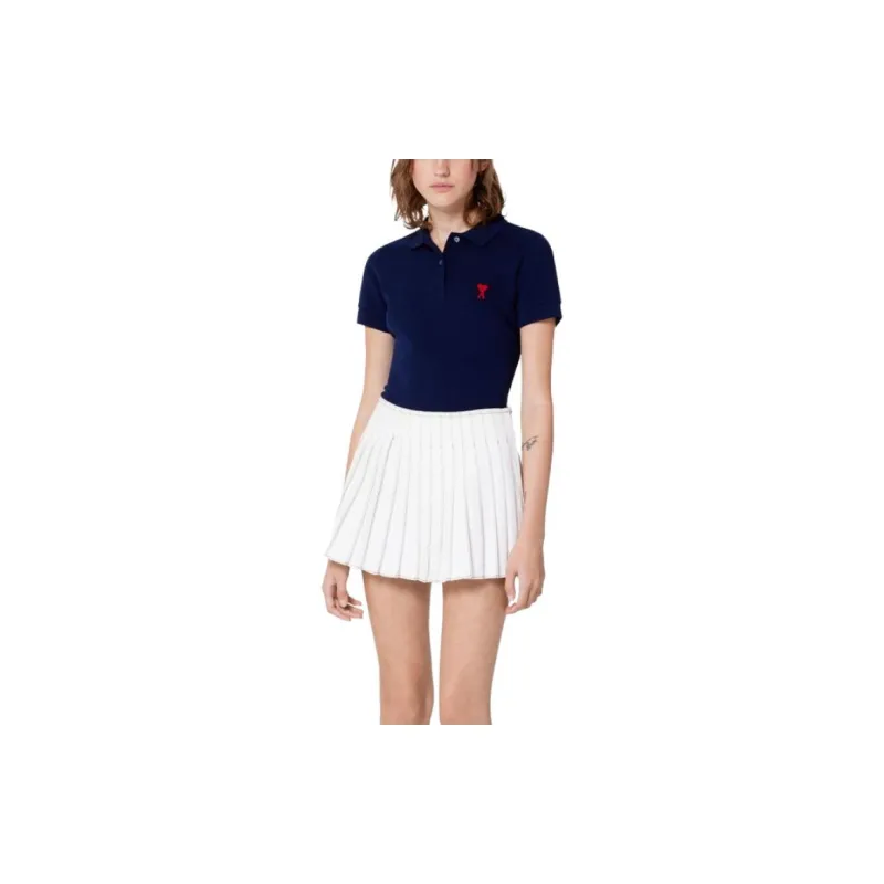 AMIPARIS AMBUSH SS23 Fashion Show Collection Polo Shirt Women's Sailor Blue-1