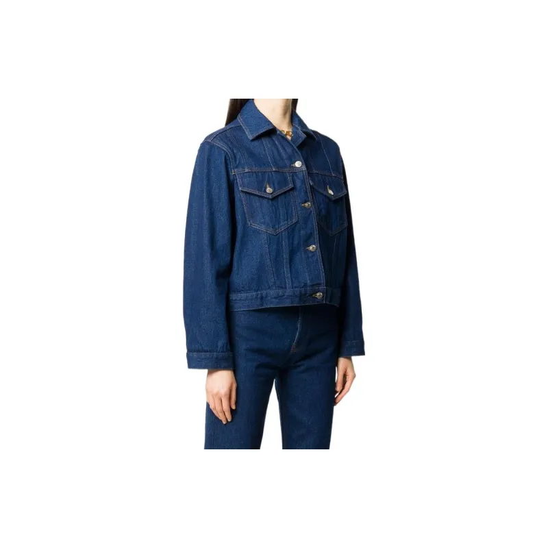 NANUSHKA Denim Jackets Women's Blue-3