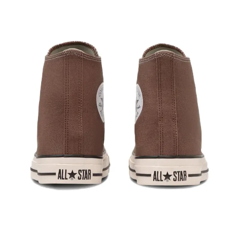 Converse All Star Anti Slip Wear Resistant High Top Canvas Shoes Unisex Brown-4