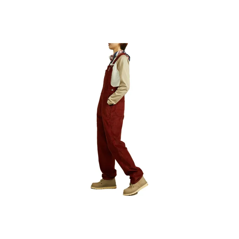 Dickies Overalls Women's Grand Canyon Red-2