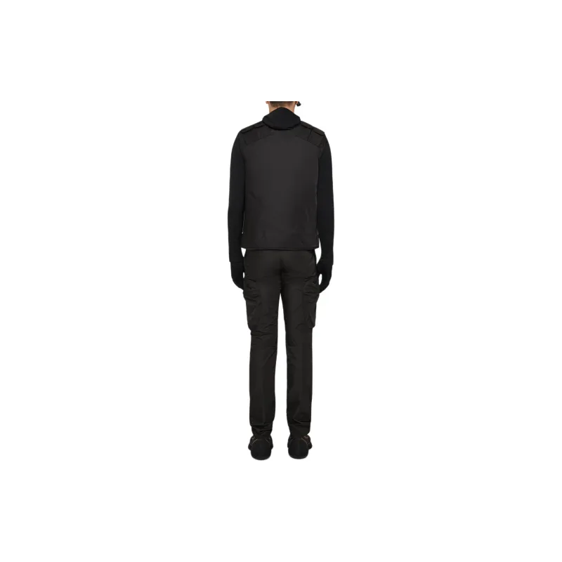 Givenchy Zip-Up Logo Embroidered Vest-6
