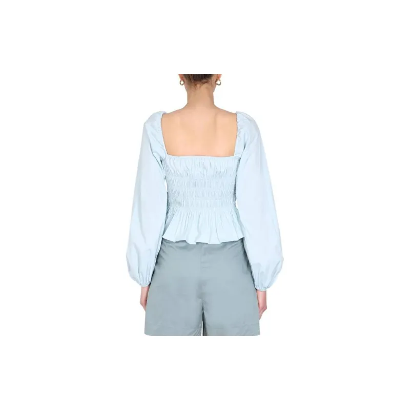 Staud Shirts Women's Sky Blue-2