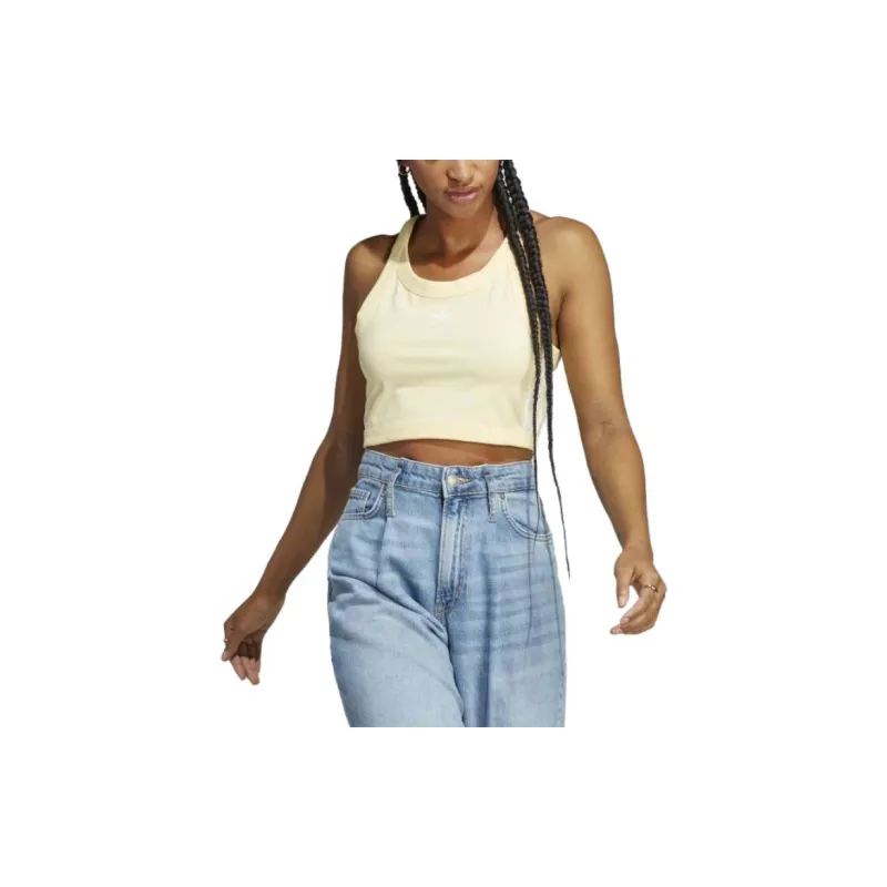 Adidas Originals Adicolor Classics 3-Stripes Short Tank Top-1