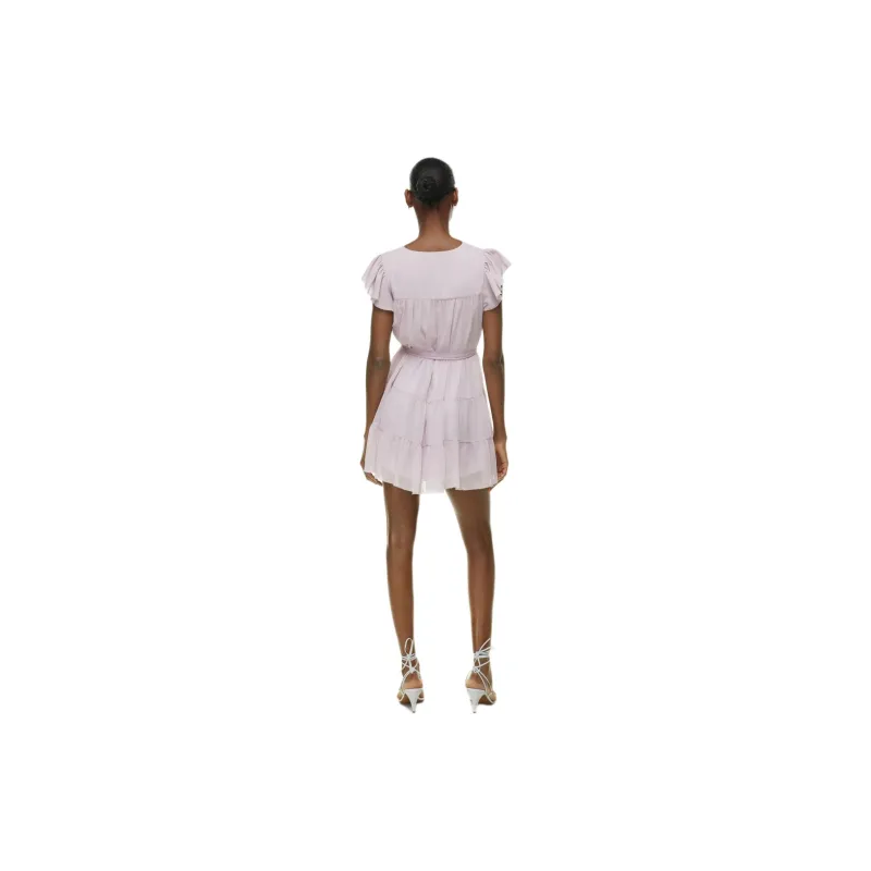 ARITZIA Little Moon Sol Dress Short-Sleeved Dresses Women's Sugarplum Lilac/Sugar Plum Purple Lilac-3