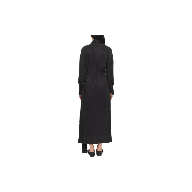 RODEBJER Textured Twill Maxi Dress-2