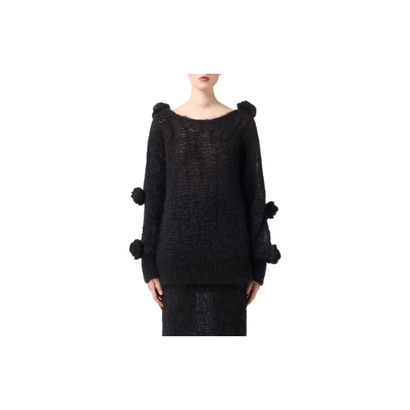 Blumarine 3D Rose Jumper-2