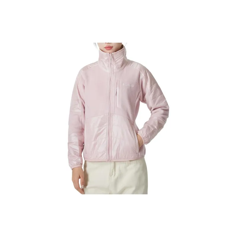 Columbia 2024 Fall New Arrival Waterproof And Warm Windbreaker Jacket Women's Pink-5