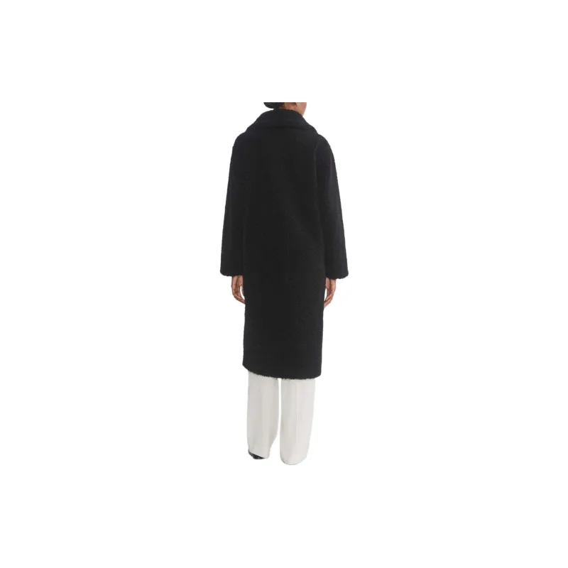 ARITZIA FW24 Babaton Teddy Coat Coats Women's BLACK/Black-2