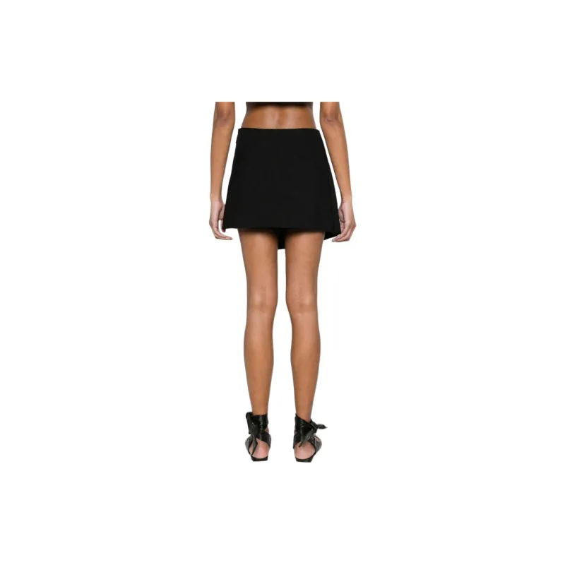 MSGM Casual Shorts Women's Obsidian Black-2