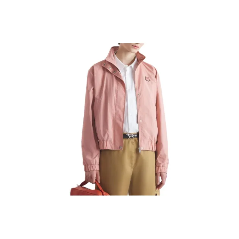 Maison Kitsune Fox Head Patch Bomber Jacket-2