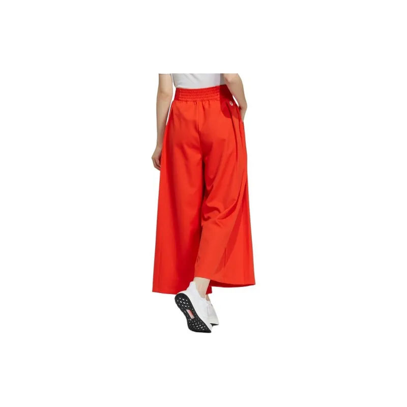 Adidas Casual Pants Women's Dark Orange Yellow-2