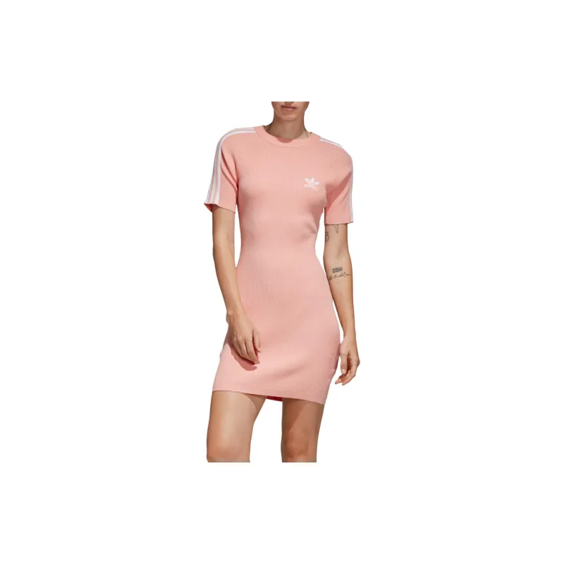 Adidas Originals Short Sleeved Dresses Women's Red-2