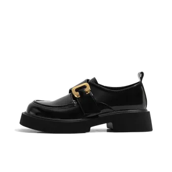 Old Meow Loafers 4.5cm Women's Black