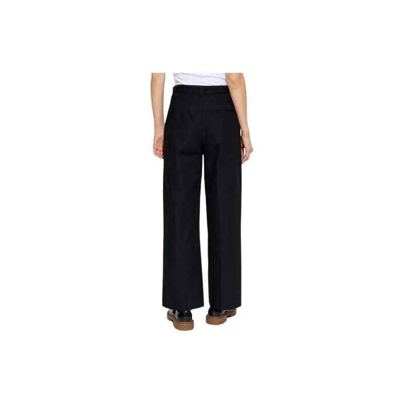 A.P.C Tressie Button Detailed Straight Leg Trousers-2
