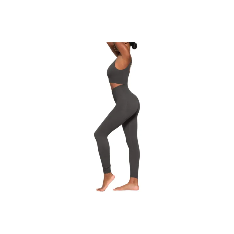 SKIMS CONTOUR NYLON LEGGING Leggings Women's ASH/Gray-3