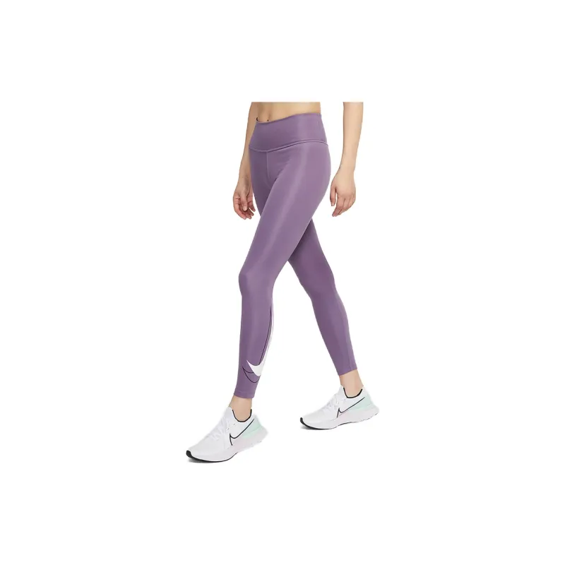 Nike Dri Fit Sports Pants Women's Purple-4