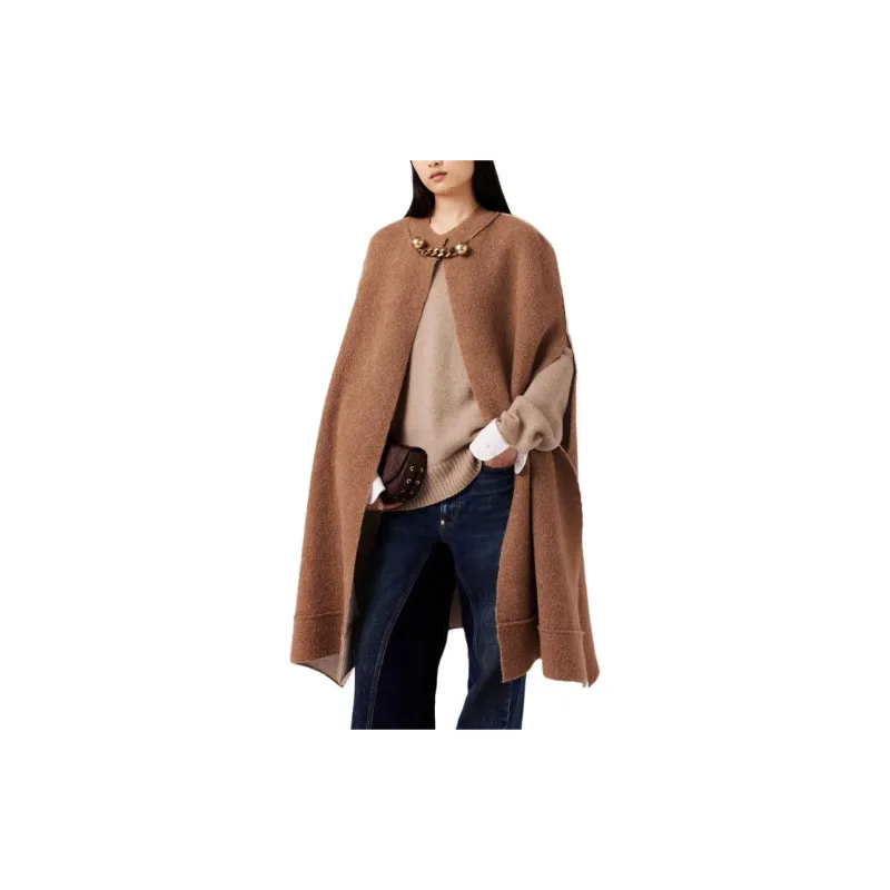 Stella McCartney Bauble Clasp Embellished Cape-1