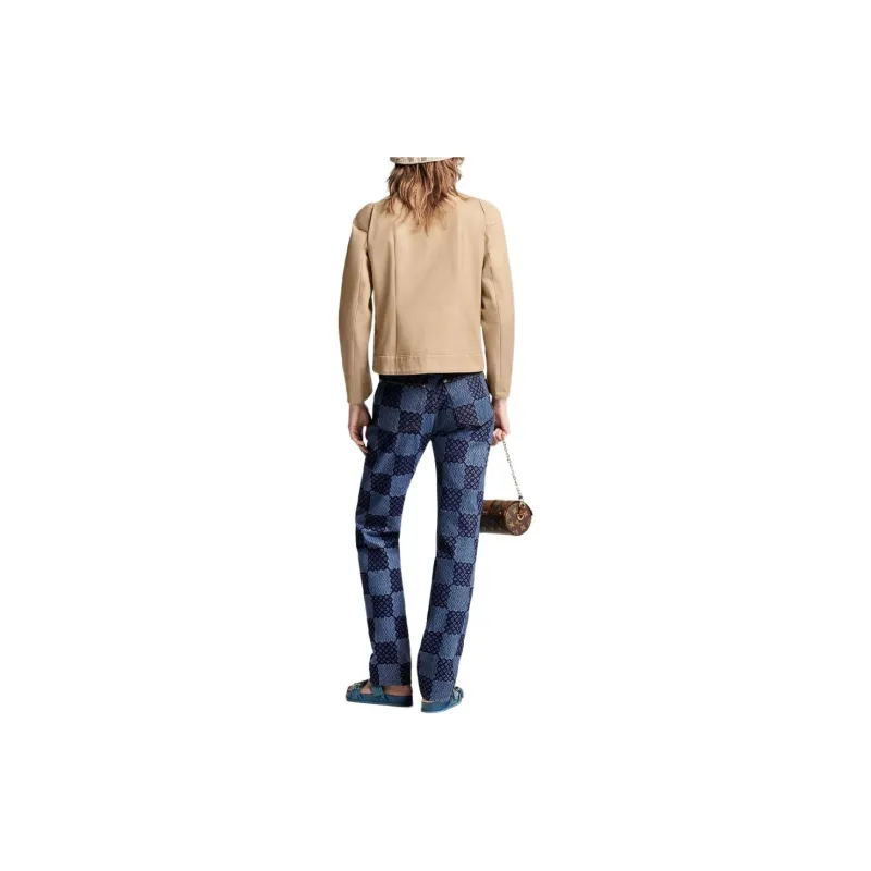LOUIS VUITTON Double-Breasted Gabardine Jacket-2