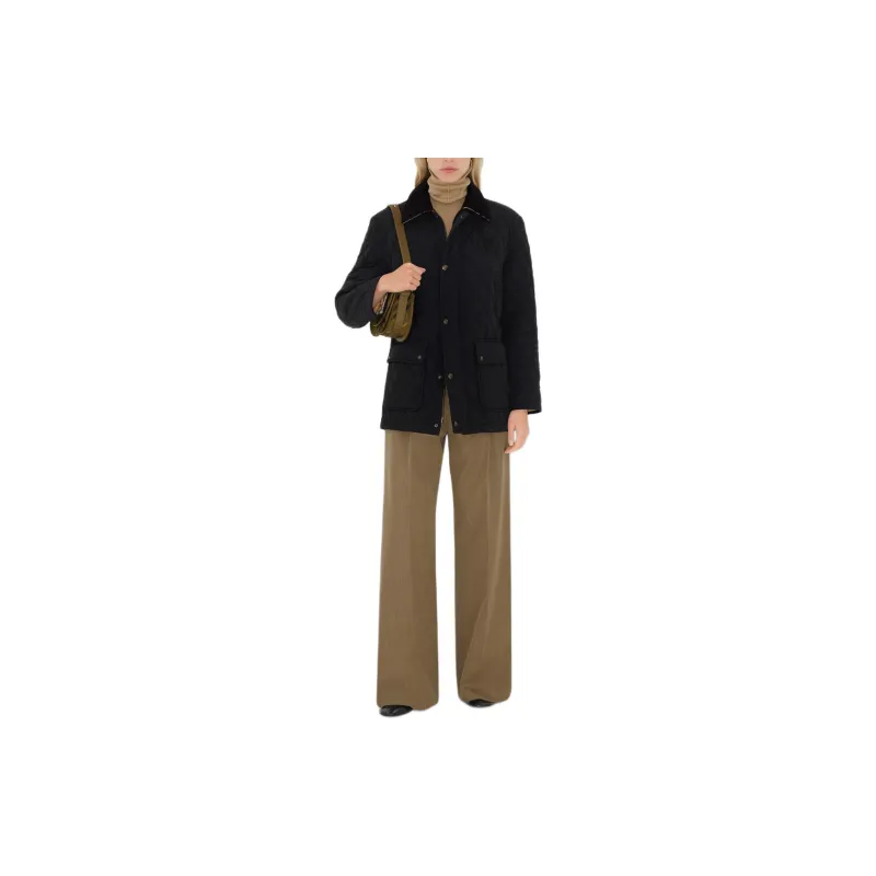 Burberry Long Sleeved Quilted Down Jacket-4