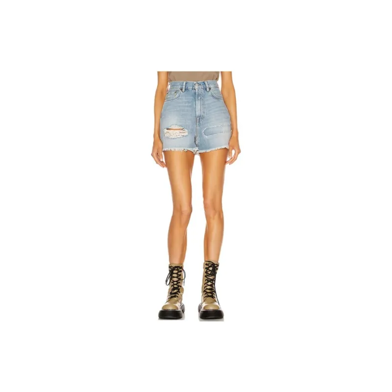 Acne Studios Casual Shorts Women's Light Blue-1